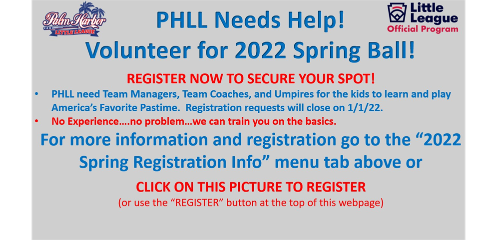 Spring 2022 Volunteer