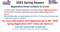 Spring 2022 Registration Now Open!